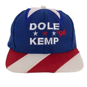 Dole Kemp 1996 presidential campaign hat 90s 1990s vintage